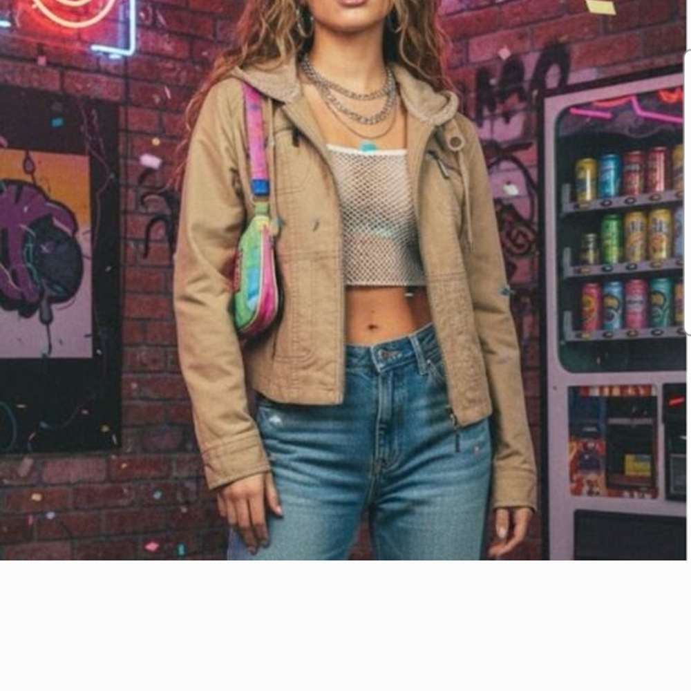 Jou Jou Y2K Biker Jacket